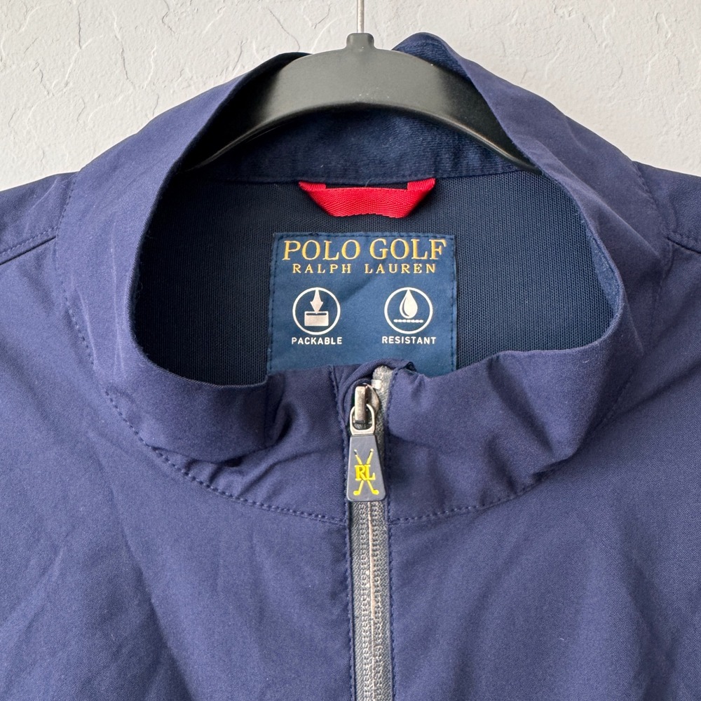 PoloGolf Ralph Lauren XXL Windbreaker Packable WaterResistant Greenbrier Classic - Picture 5 of 11
